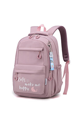 حقيبة ظهر مدرسية Fengdong Kawaii للفتيات حقائب مدرسية لطيفة مقاومة للماء حقيبة كتب للمراهقين في الكلية...