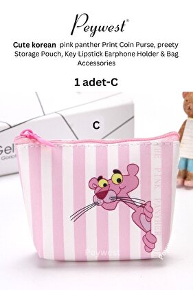 Zippered Korean Mini Coin Purse - 12cmx10cm