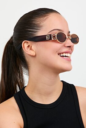 2022 New Season Unisex Sunglasses Brown Colored