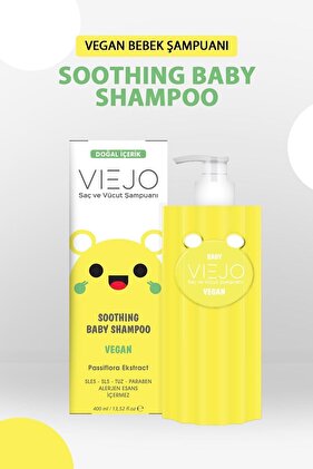 Vegan Bebek Saç Ve Vücut Şampuanı