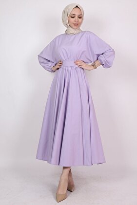 Seasonal Hijab Lilac Dress