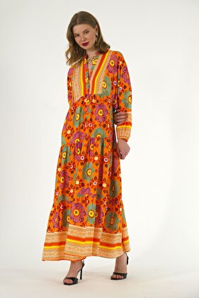 Women's Katleya Model 100% Cotton Summer Dress