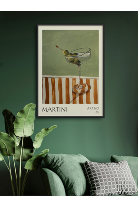 Tekli Çerçeveli Tablo Poster Tablo TK/702