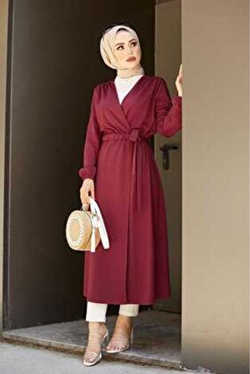 كيمونو بخصر بحزام 5587