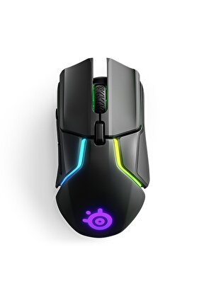Rival 650 Kablosuz, Çift Optik Sensör, Ayarlanabilir Ağırlıklı Gaming Mouse