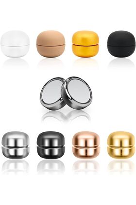 8 Pieces Scarf Magnet Shawl Magnet Metal Plated Scarf Magnet Hijab Pins Brooch Brooch Hijab Magnet