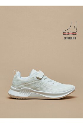 Girls' Logo Print Walking Shoes with Cushioning