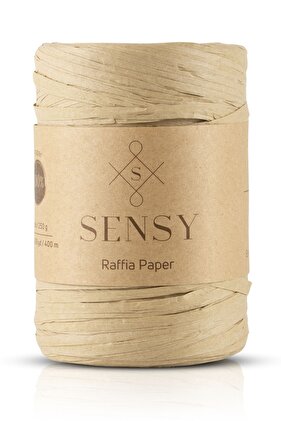 Premium 400 Metre Rafya Ip Çanta Ipi Raffia Ip Kağıt Ip Supla Ipi 250 Gram Natürel