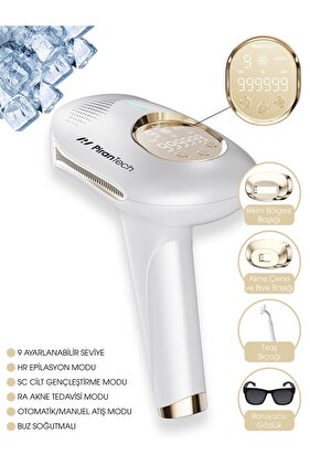 BHRL-08 Buz Lazer Epilasyon 999.999 Atım- Cilt Gençleştirici- Akne Giderici- Lazer Epilasyon Aleti