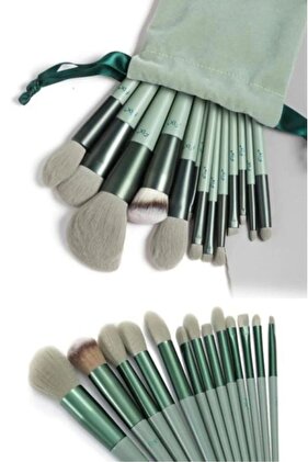 Fix Special Pouch Brush Set of 13 GREEN
