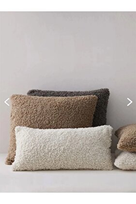 Plush Teddy Puffy Decorative Decorative Gift Throw Pillow - Pillow Case