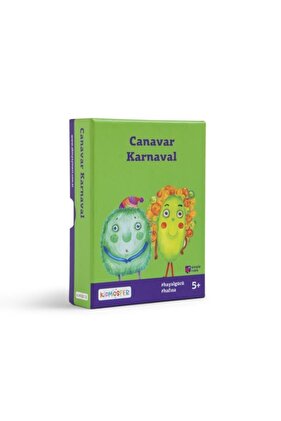 Canavar Karnaval Kart Oyunu Aktivite Etkinlik Kartları - Çocuklar Için Eğitici Ve Öğretici