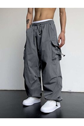 Y2K Unisex Paraşüt Pantolon