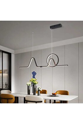 100 cm Sketch Led Chandelier Pendant Lamp - 3 Colors