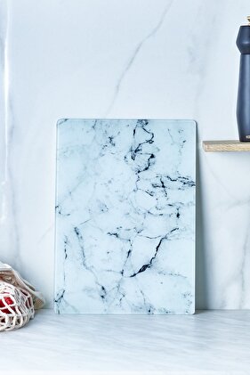 لوح تقطيع زجاجي عميق 35 سم