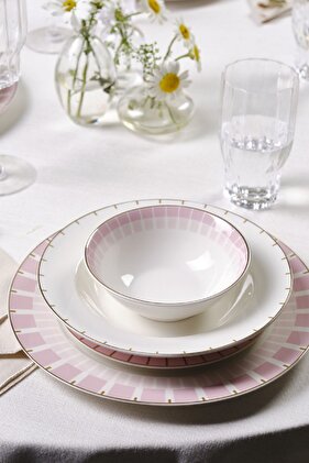 طقم عشاء إليجانس بون بيير 24 قطعة لـ 6 أشخاص