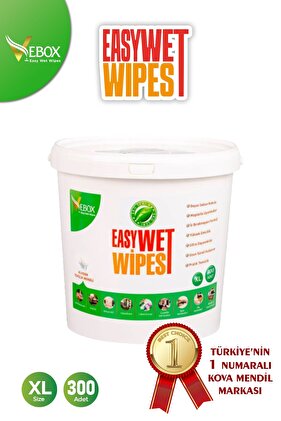 Easy Wet Wipes Kova Islak Mendil Beyaz Sabun Kokulu Eko 300'lü