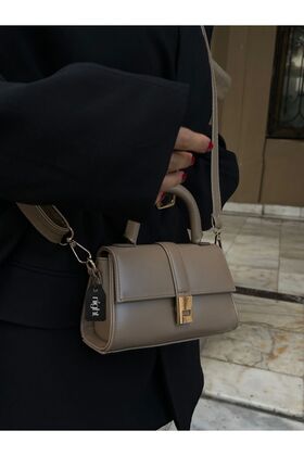 حقيبة يد وكتف نسائية من باولا موديل دارك مينك