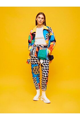 Desenli Jogging Pantolon