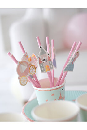 شفاطات بتصميم رابونزيل 8 قطع