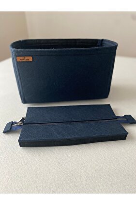 حقيبة يد B. Heur - حقيبة بسحاب، منظم من الداخل