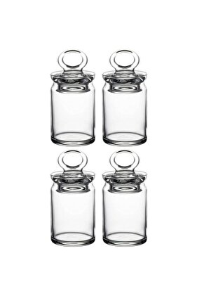 Kitchen Floral Mini Spice Jar 240cc - 4 Pieces 95104 042oa