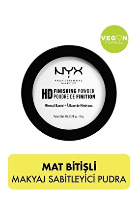 Sabitleyici Transparan Toz Pudra - High Definition Finishing Powder Translucent 8 g