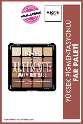Göz Farı Paleti - Ultimate Shadow Pallette Warm Neutrals