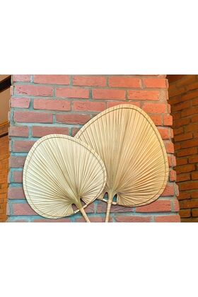 Liberya El Yapımı Palmiye Duvar Dekoru (ikili Set)