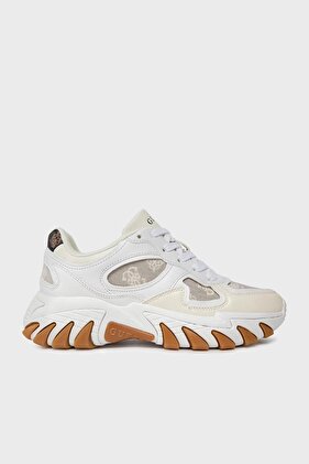 حذاء رياضي ذو نعل سميك بشعار Norina FLJNORFAL12 SHOES FLJNOR FAL12 TAUPE