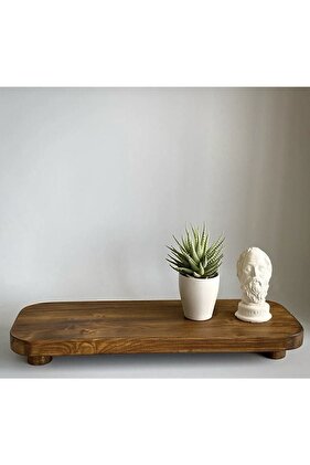 لوحة عرض خشبية من خشب الجوز، لوحة قطع