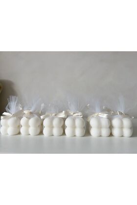 15 قطعة من الشرائط - شمعة هدية الزفاف والخطوبة