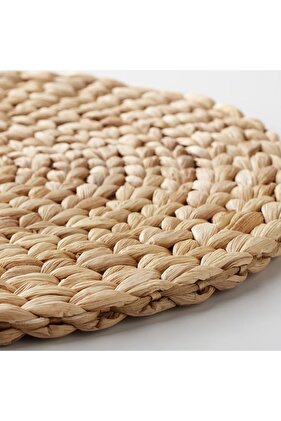 Soare 2'li Hasır Örgü Amerikan Servis Tabak Altlığı 37 Cm