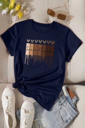 تي شيرت مطبوع عليه قلب كبير الحجم للجنسين بنمط الفهد