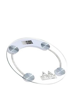 1051 Dijital Temperli Cam Baskül Lcd Ekran Max.180 kg