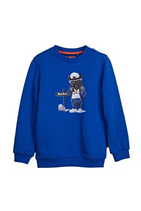 Panther Crewneck Jr Kids Sweat 24.06.12.006 Gentı