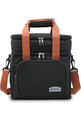 حقيبة أدوات القهوة باللون الأسود