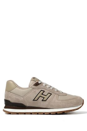 Peru Genuine Leather Beige Women's Sneakers