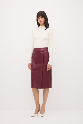 تنورة قلم رصاص مستقيمة