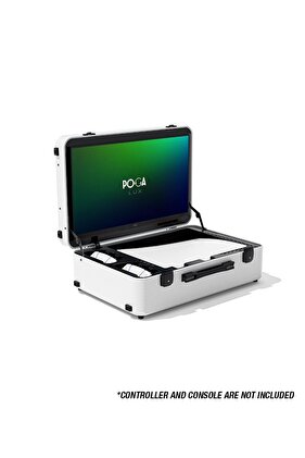 شاشة ألعاب محمولة من Indigaming POGA Lux مقاس 24 بوصة لبلاي ستيشن 5 - بيضاء