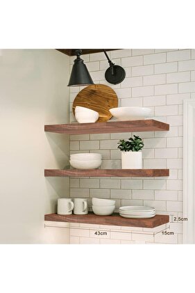 3Pcs Modern Home Decoration Simple Design Shelves Kitchen Bedroom Living Room Shelf Wall Shelf Rack
