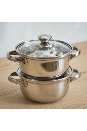 Marvel 2-Piece Casserole with Glass Lid Set - 16 cm