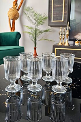 مجموعة من 6 أكواب مياه جانبية للقهوة بأقدام مخططة |   كوب مشروب غازي مخطط من أوريغامي |   كأس العرض الدائمة