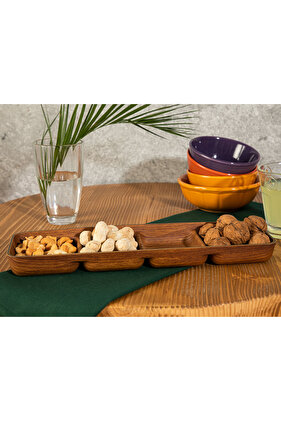 Marivi 33cm Four Compartment Snack Bowl