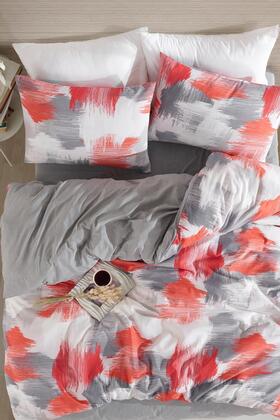 طقم غطاء لحاف ووسادة مزدوج من القطن - بدون أربطة