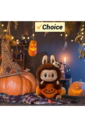 دمية LABUBU القطيفة اللطيفة هدية على شكل رسوم متحركة للأطفال دمية قماشية