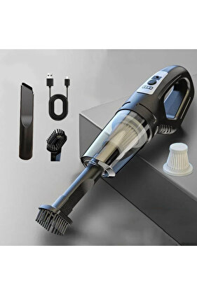 مكنسة كهربائية لاسلكية قوية الشفط قابلة لإعادة الشحن مكنسة كهربائية محمولة سريعة الشحن لكا...