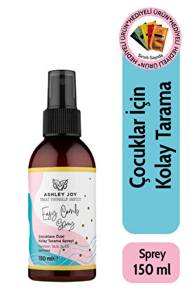 Çocuklar İçin Hacim Verici Saç Spreyi | Kolay Tarama, Nemlendirici, Parlaklık | 150 ml