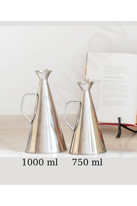 2 قطعة من الفولاذ المقاوم للصدأ 1000 مل + 750 مل وعاء صلصة زيت، وعاء زيت من الفولاذ المقاوم للصدأ، وعاء زيت مانع للتسرب