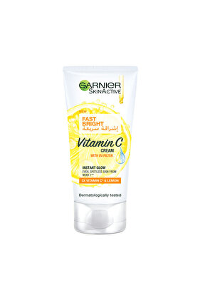 SkinActive Fast Bright Day Cream with 3x Vitamin C and Lemon 50ml